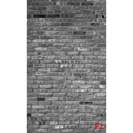 Photo mural imitation of a gray brick wall