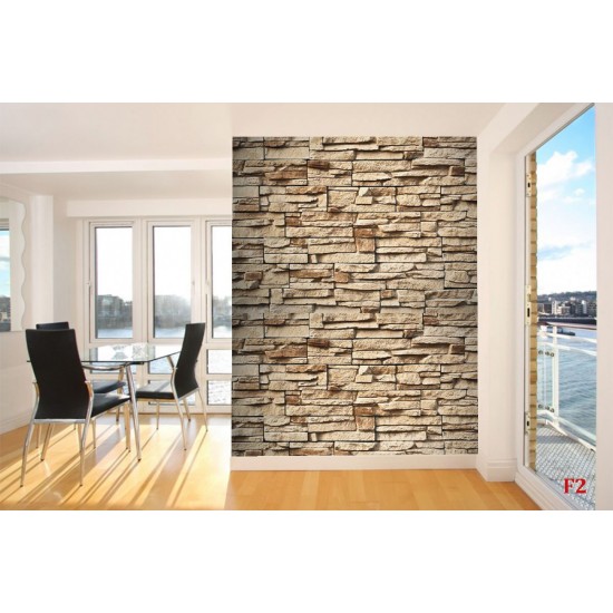 Wallpapers mural stones imitation Wallpapers mural stones imitation