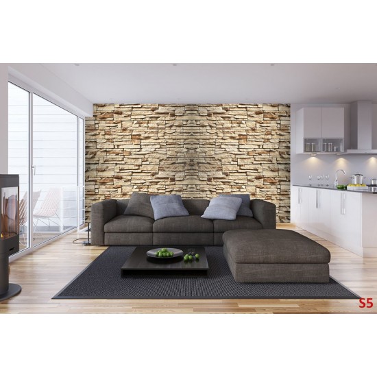Wallpapers mural stones imitation Wallpapers mural stones imitation