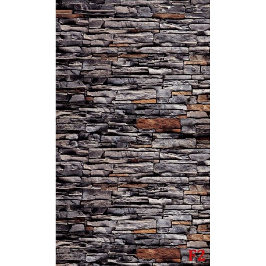 Wall murals imitation dark stone wall Wall murals imitation dark stone wall