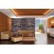 Wall murals imitation dark stone wall Wall murals imitation dark stone wall