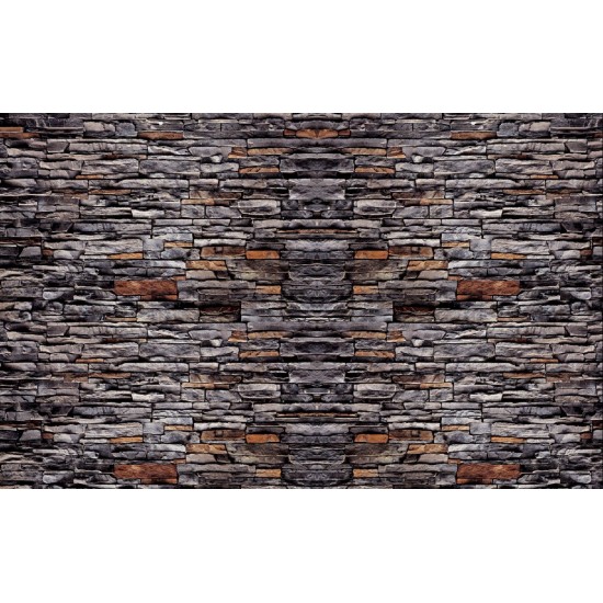 Wall murals imitation dark stone wall Wall murals imitation dark stone wall
