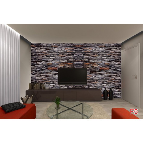 Wall murals imitation dark stone wall Wall murals imitation dark stone wall