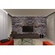 Wall murals imitation dark stone wall Wall murals imitation dark stone wall