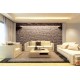 Wallpapers mural stone wall with arch light in 2 colors Wallpapers mural stone wall with arch light in 2 colors