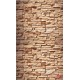 Wallpapers stone imitation wall in orange Wallpapers stone imitation wall in orange