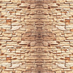 Wallpapers stone imitation  wall in orange