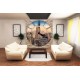 Photo mural stone wall view New York Clock Photo mural stone wall view New York Clock