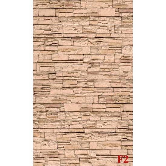 Photo mural imitation stone natural arranged