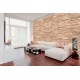 Photo mural imitation stone natural arranged