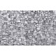 Photo mural stone wall stone rough in gray 2 shades