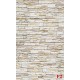 Photo mural stone edged wall perfect imitation bright