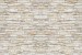 Photo mural stone edged wall perfect imitation bright