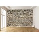 Photo mural rough stones texture imitation in bige Photo mural rough stones texture imitation in bige