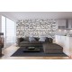 Photo mural rough stones texture imitation in light shade Photo mural rough stones texture imitation in light shade