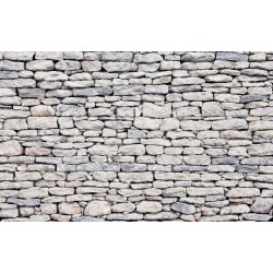 Photo mural rough stones texture imitation in light shade