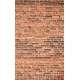 Photo mural imitation of a red brick wall 