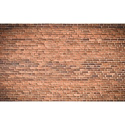 Photo mural imitation of a red brick wall 