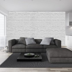 Wall mural grey brick imitation 2 Wall mural grey brick imitation 2