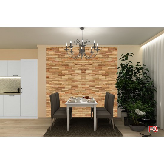 Photo mural ordinal stone in beige gamut 3