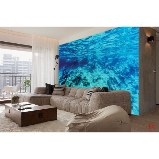 Wallpapers mural sea underwater bottom beautiful view