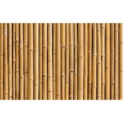Wallpapers mural wall of stacked bamboo