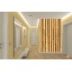 Wallpapers mural wall of stacked bamboo
