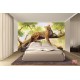 Wall murals leopard on a tree model 2
