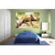 Wall murals leopard on a tree model 2