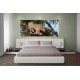 Wallpapers mural hunting leopard on a tree