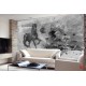 Wallpapers mural art wall with black horse 