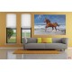 Wallpapers mural painted horse on a sea shore picture 