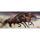 Wallpapers mural three galloping horses