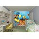 Wallpapers mural beautiful underwater seabed 3d effect