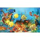 Wallpapers mural beautiful underwater seabed 3d effect