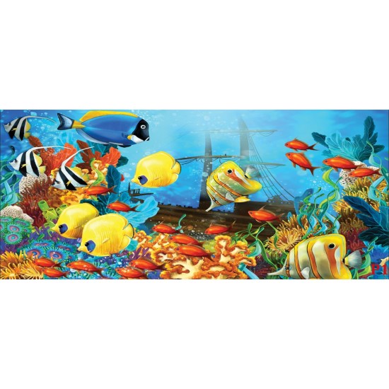 Wallpapers mural beautiful underwater seabed 3d effect