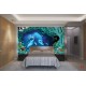 Wallpapers mural 3D visualization sea bottom with dolphins in 2 colors Wallpapers mural 3D visualization sea bottom with dolphins in 2 colors