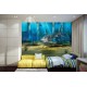 Photo mural shark in the sea bottom