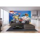 Wallpapers mural sea bottom with fishes and a turtle Wallpapers mural sea bottom with fishes and a turtle