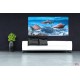 Wallpapers mural three sharks and a view with a small island Wallpapers mural three sharks and a view with a small island