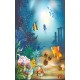 Wallpapers mural painted fishes in seabed Wallpapers mural painted fishes in seabed