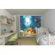 Wallpapers mural painted fishes in seabed Wallpapers mural painted fishes in seabed