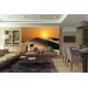 Wall mural orange wilderness views and camel