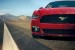 Wallpapers red car in the desert