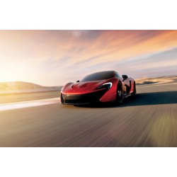 Wallpapers beautiful red car with a nice sunset Wallpapers beautiful red car with a nice sunset