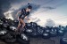 Wallpapers woman with background of tires