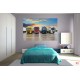 Wallpapers mural TIR trucks stacked