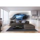Wallpapers mural blue sport car