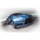 Wallpapers mural blue sport car