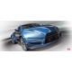 Wallpapers mural blue sport car